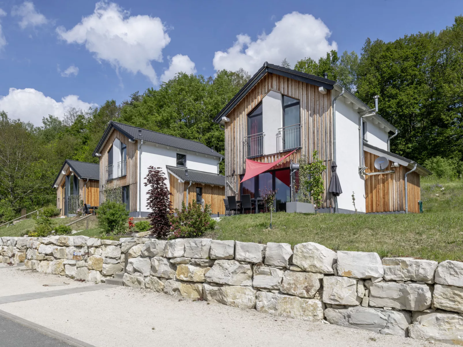 Feriendorf an der Therme Obernsees-Buiten