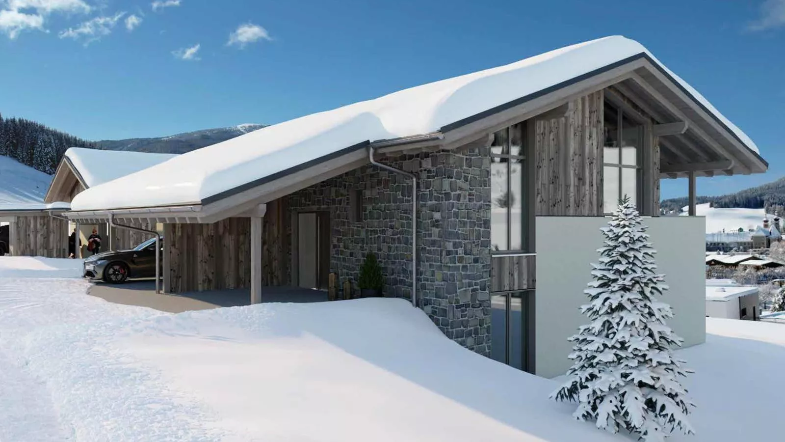 Grebenzen Lodge 51B-Exterieur winter