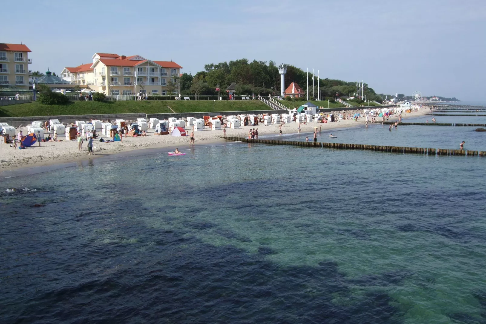 Leuchtturm in Kühlungsborn-Gebieden zomer 1km