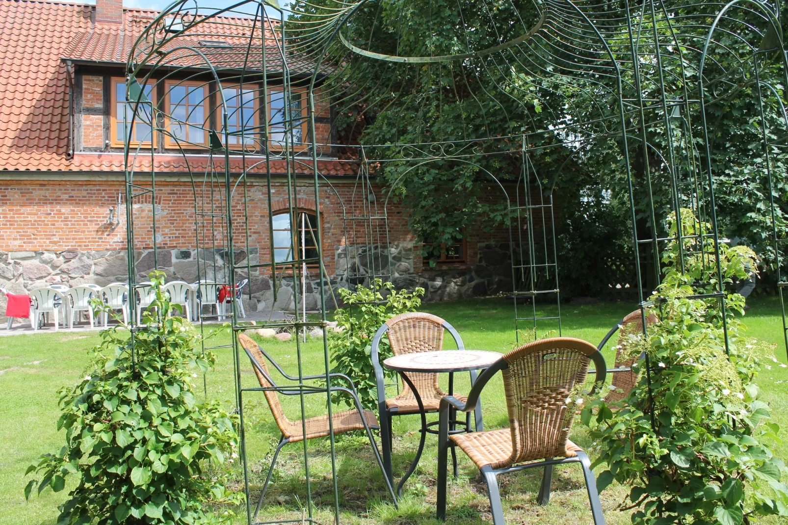 Das Bauernhaus - XXL-Buitenkant zomer