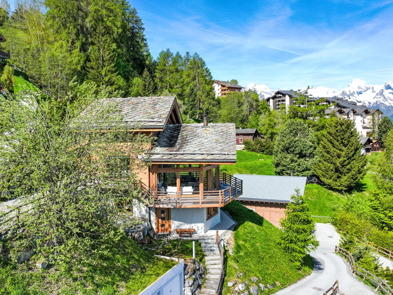 Chalet Aquarius-Buiten