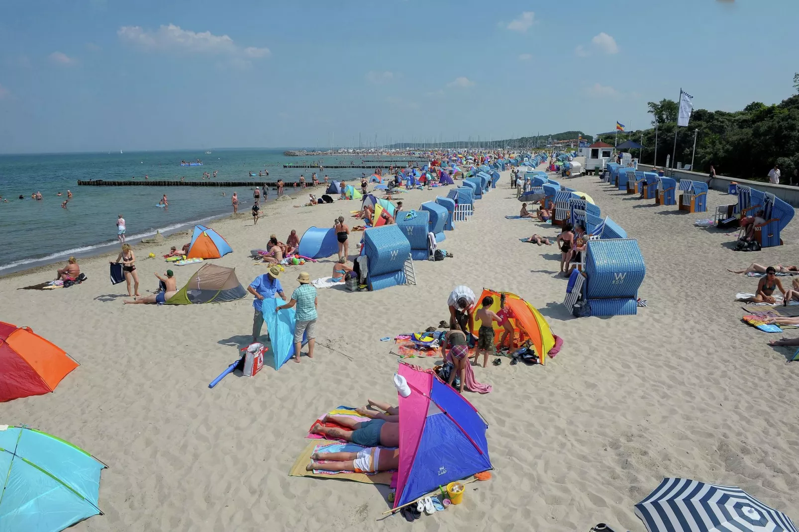 Appartement Strand 03-Gebieden zomer 1km