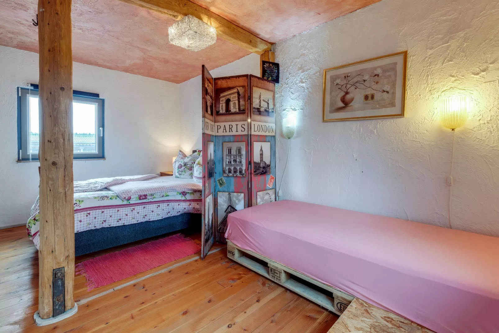 Hundefreundliches Ferienhaus am See MIT Whirlpool-Slaapkamer