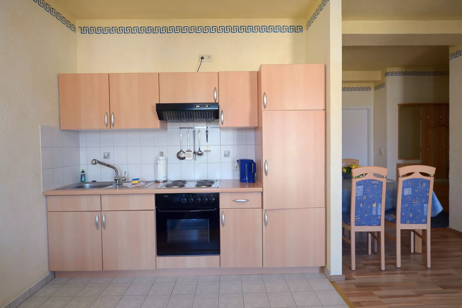 Strandappartement 8-Keuken