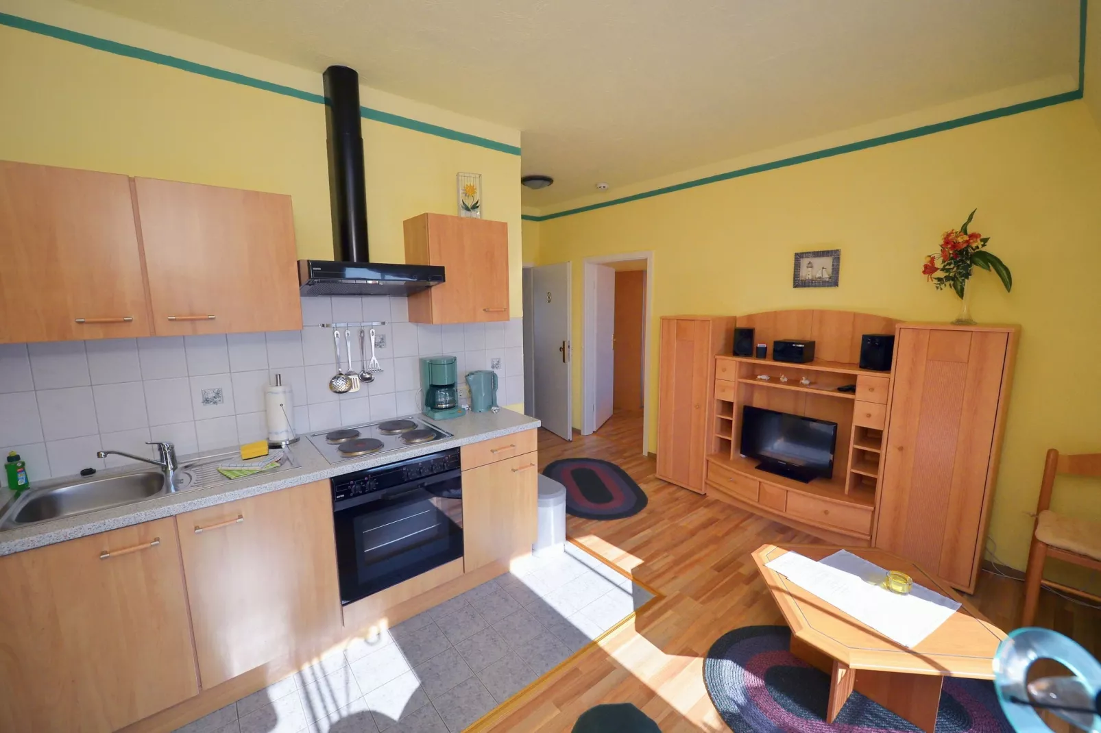 Strandappartement 8-Keuken