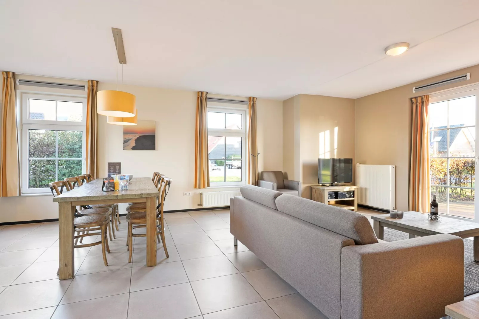 Strand Resort Nieuwvliet-Bad 12-Woonkamer