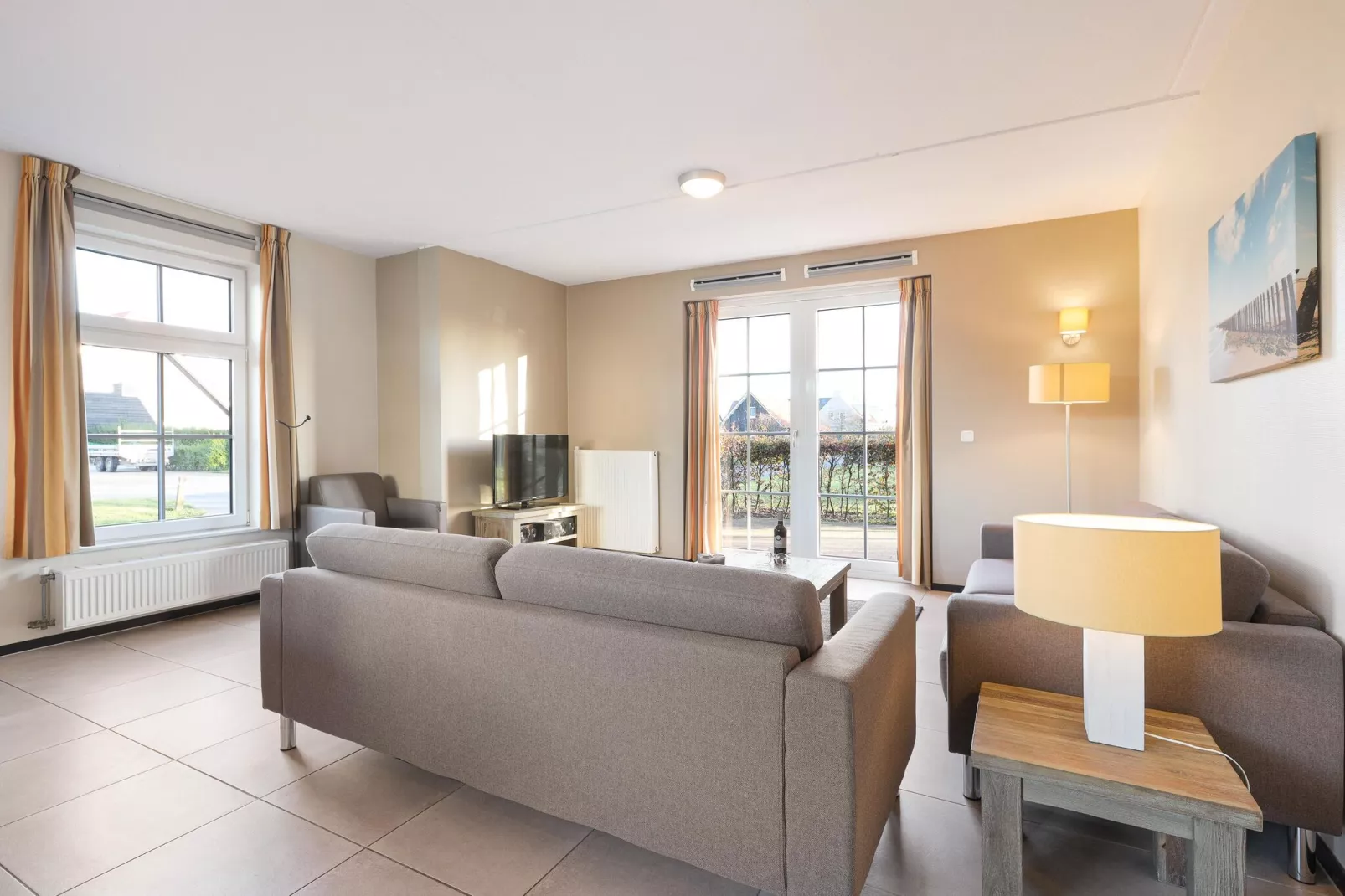 Strand Resort Nieuwvliet-Bad 12-Woonkamer