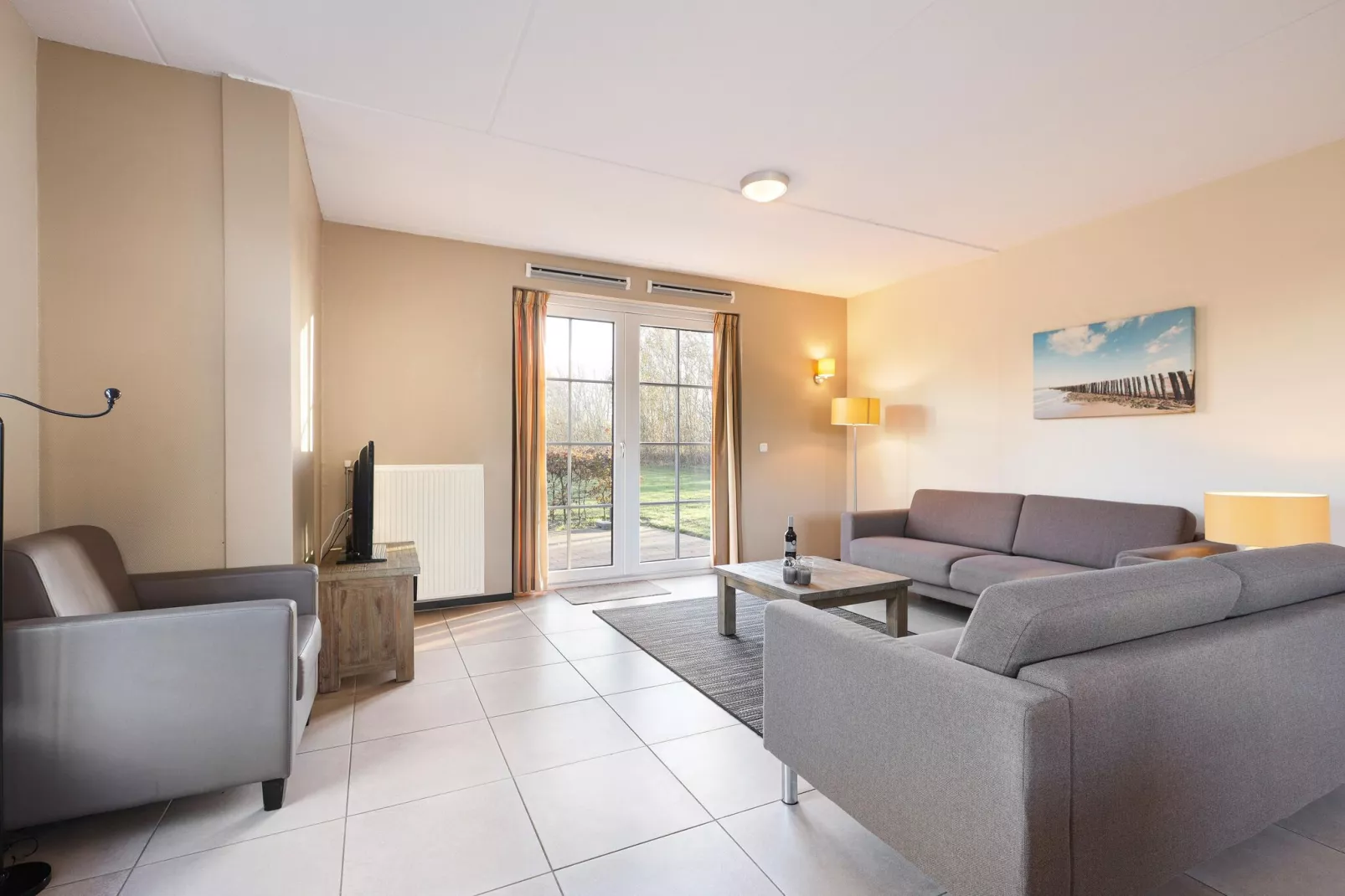 Strand Resort Nieuwvliet-Bad 12-Woonkamer