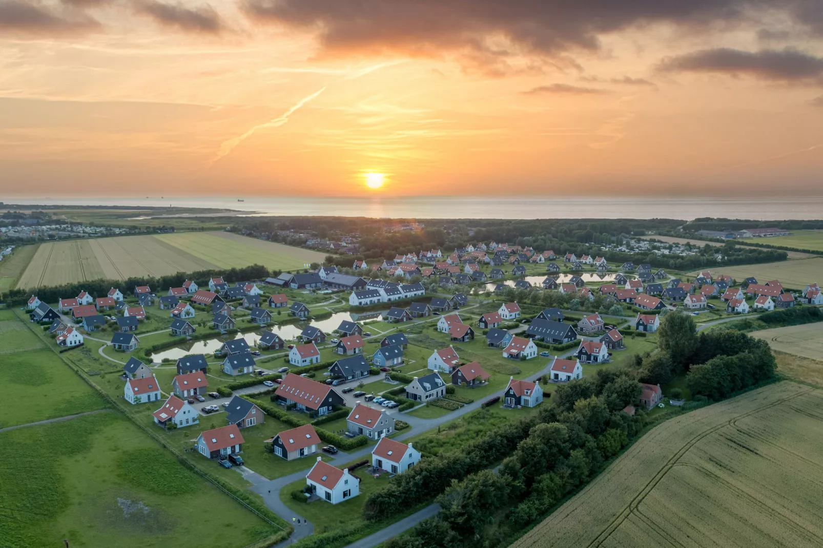 Strand Resort Nieuwvliet-Bad 3-Gebieden zomer 1km