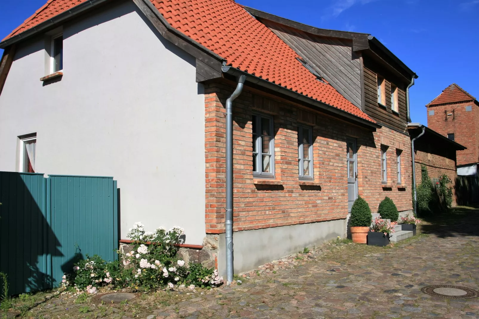 Stadthaus Klütz XL-Buitenkant zomer