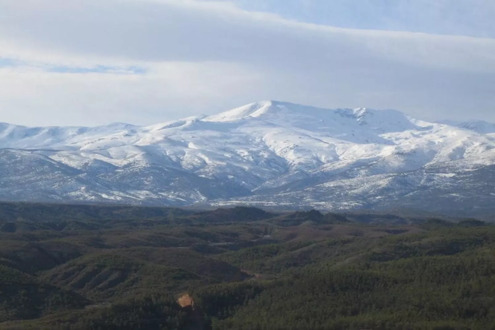 Casa Cueva Lopera-Gebied winter 5km