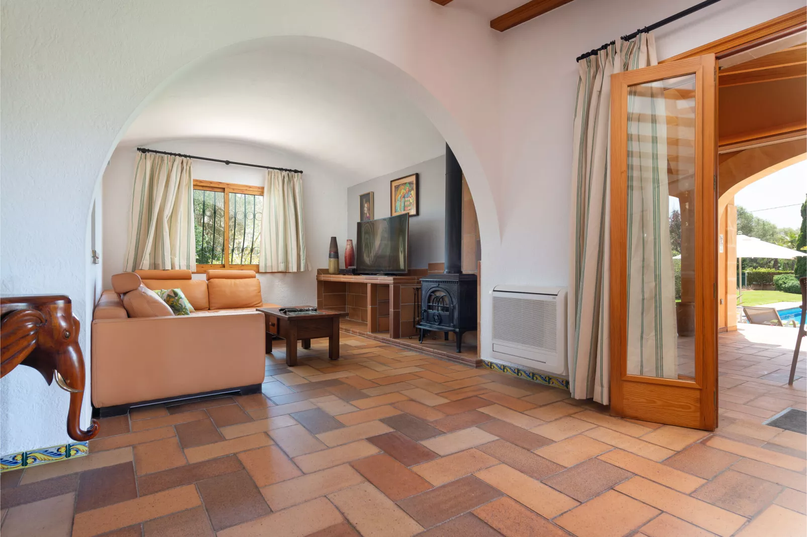 Mulholland Villa-Woonkamer