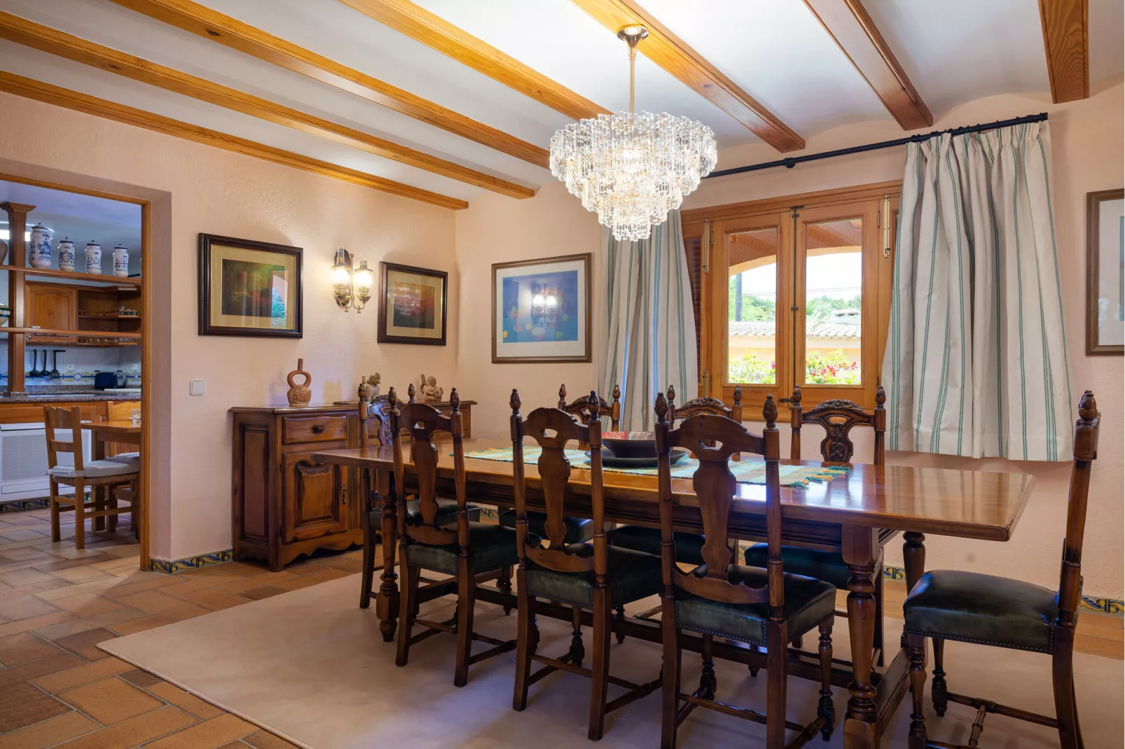 Mulholland Villa-Eetkamer