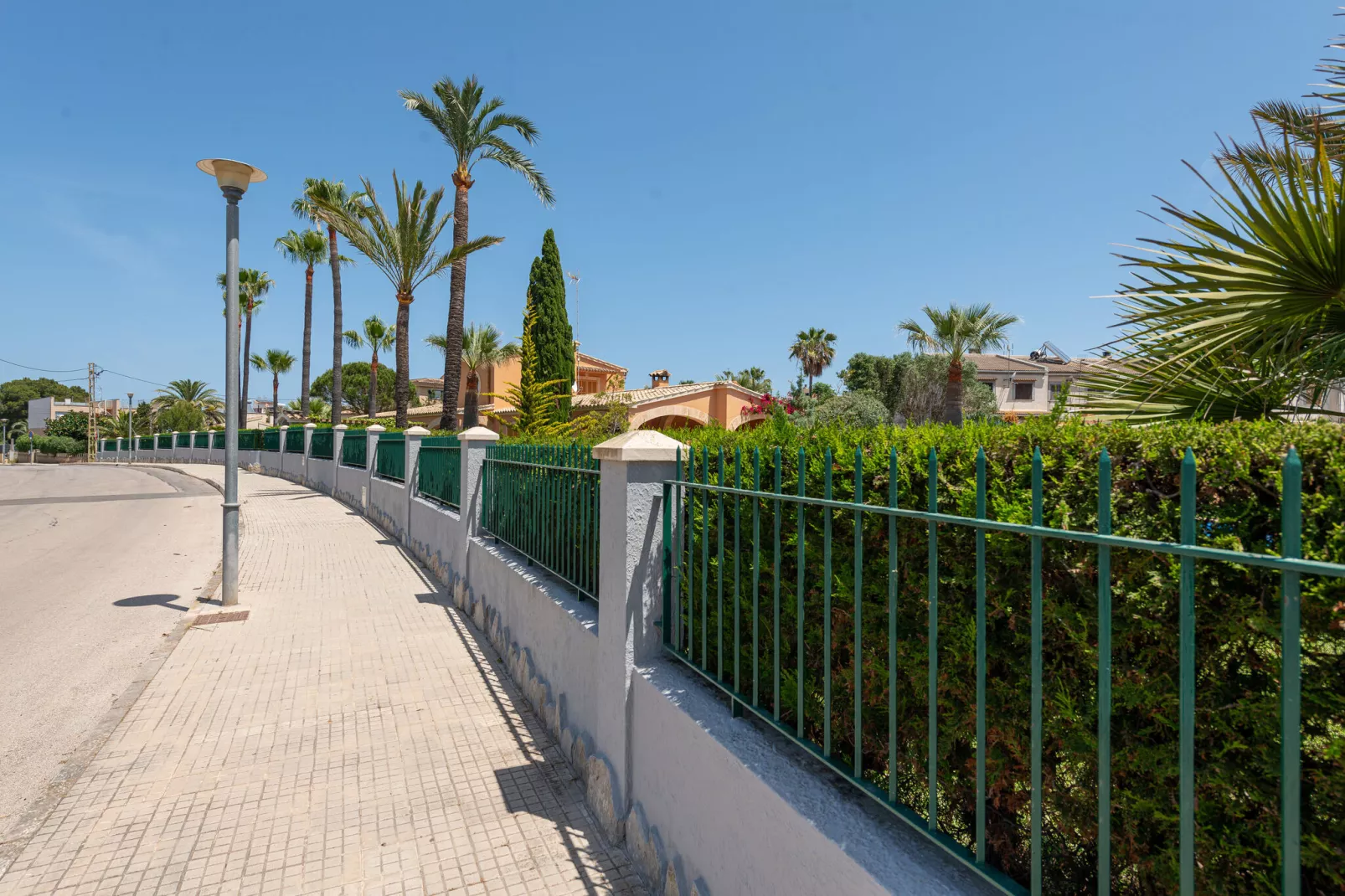 Mulholland Villa-Gebieden zomer 1km