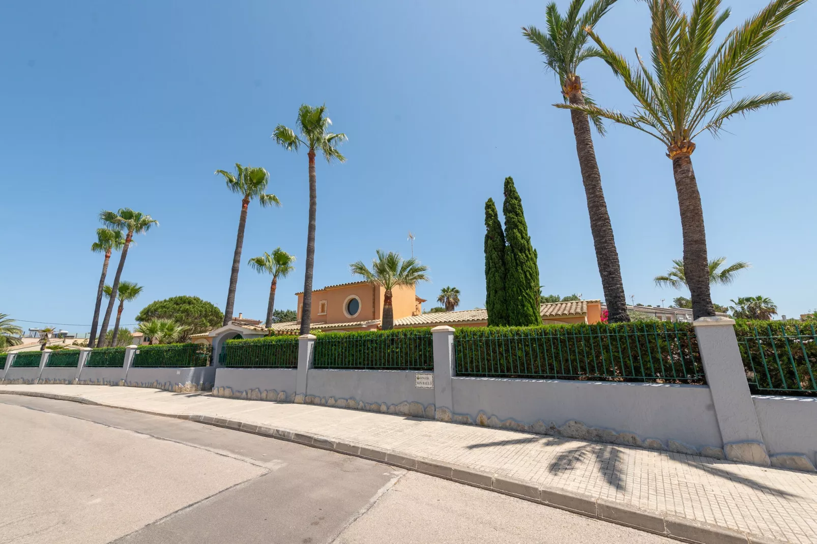 Mulholland Villa-Gebieden zomer 1km