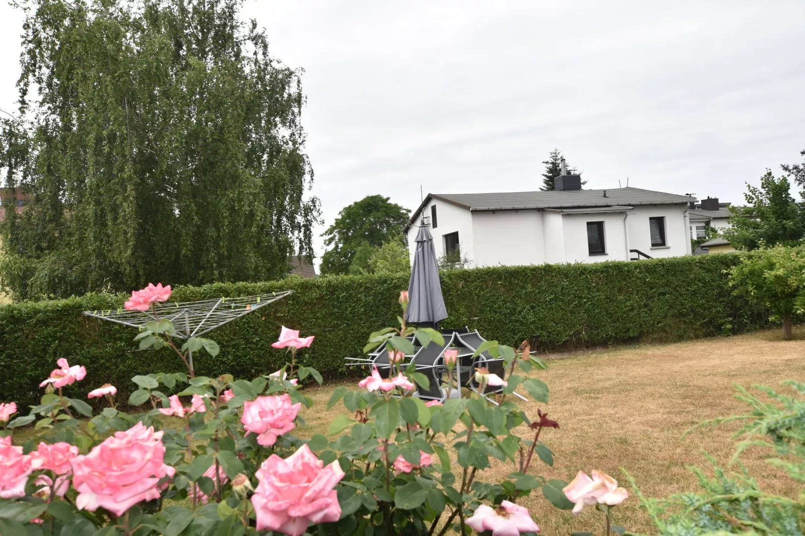 Fraai ingericht vakantiehuis aan de Oostzeekust met tuin-Tuinen zomer