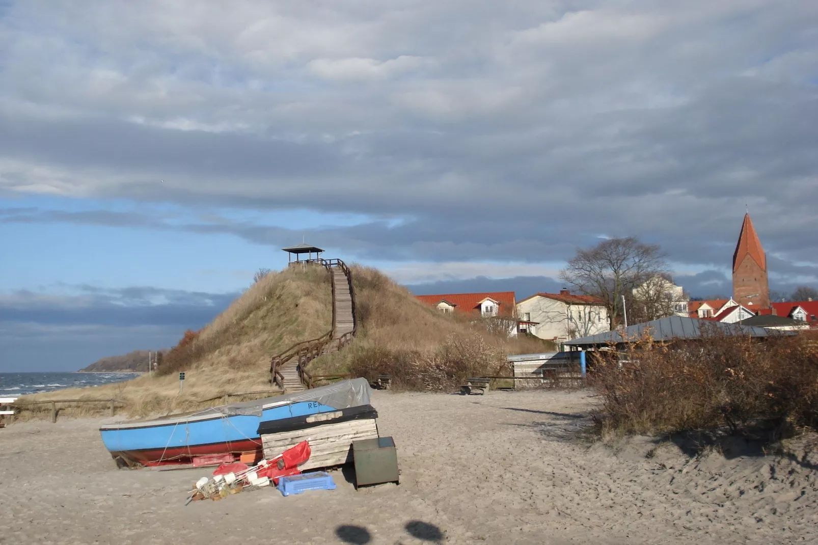 Comfortabel 2 kamer appartement bij de Baltische Zee-Uitzicht zomer