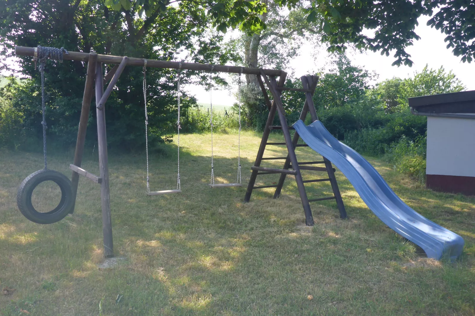Ferienwohnung mit Leuchtturmblick-Tuinen zomer