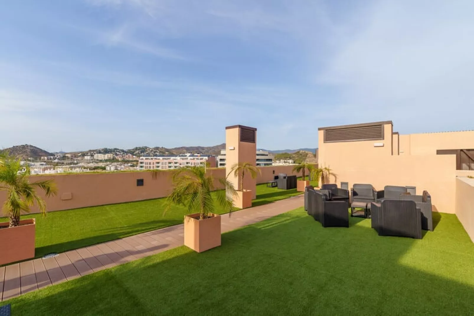 CT 164 - Malaga - Teatinos Sky Garden-Terrasbalkon