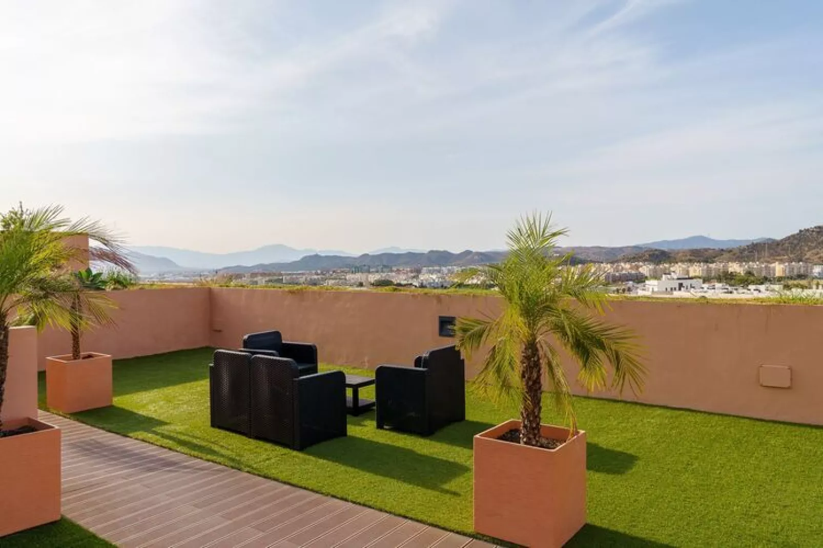 CT 164 - Malaga - Teatinos Sky Garden-Terrasbalkon