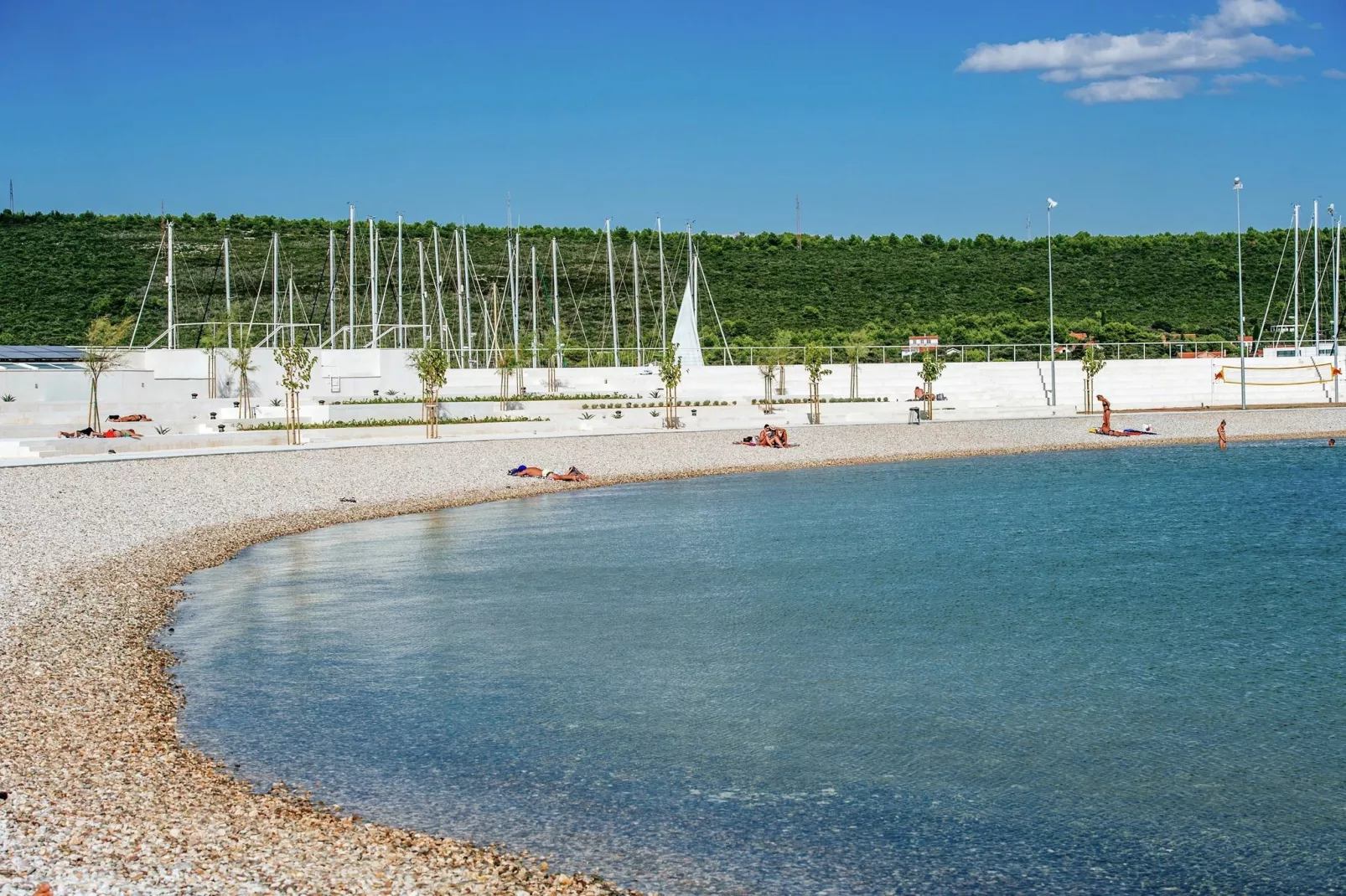 Villa Bibinje-Gebieden zomer 1km