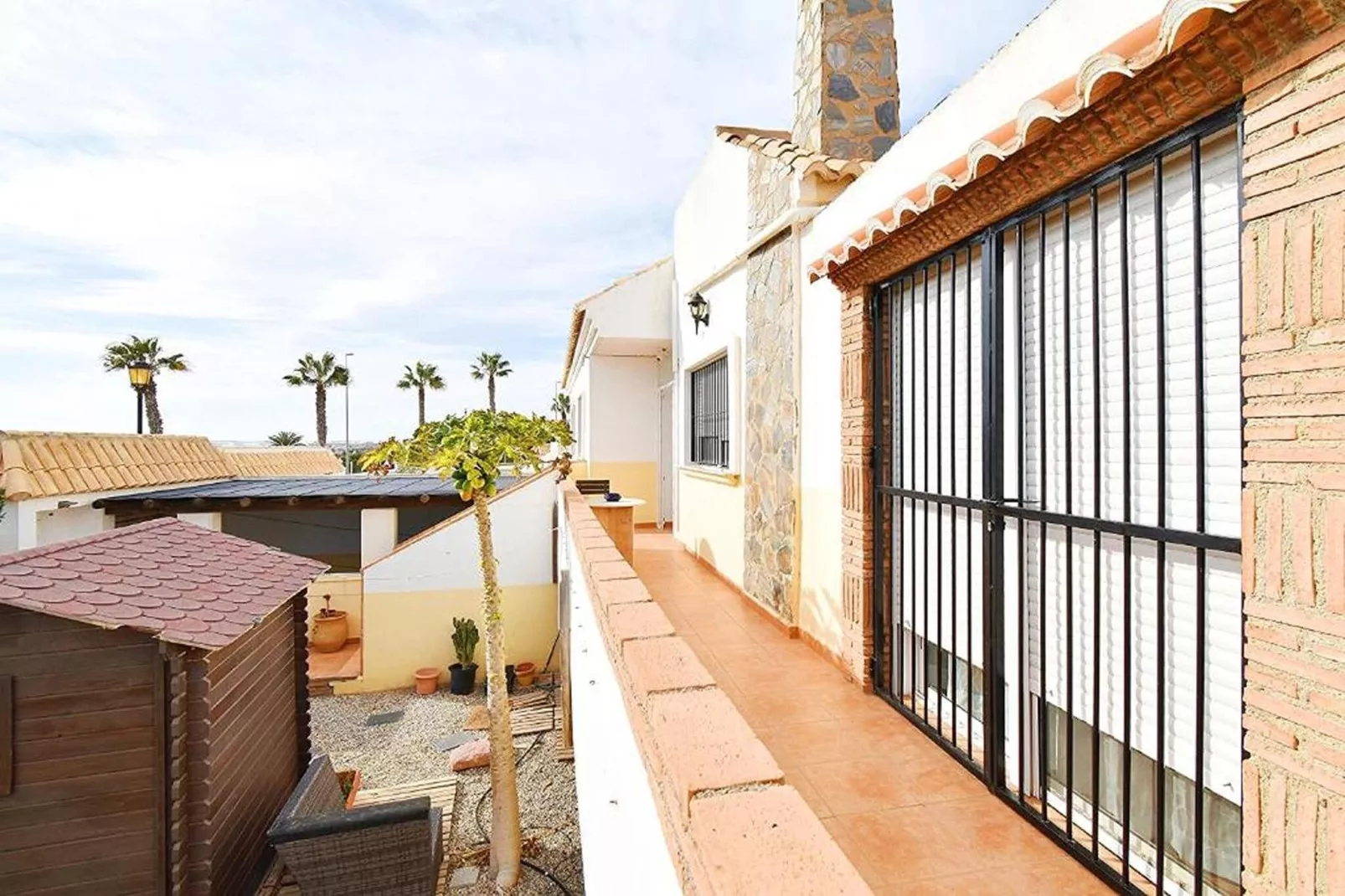 La Casa del Alcor-Terrasbalkon