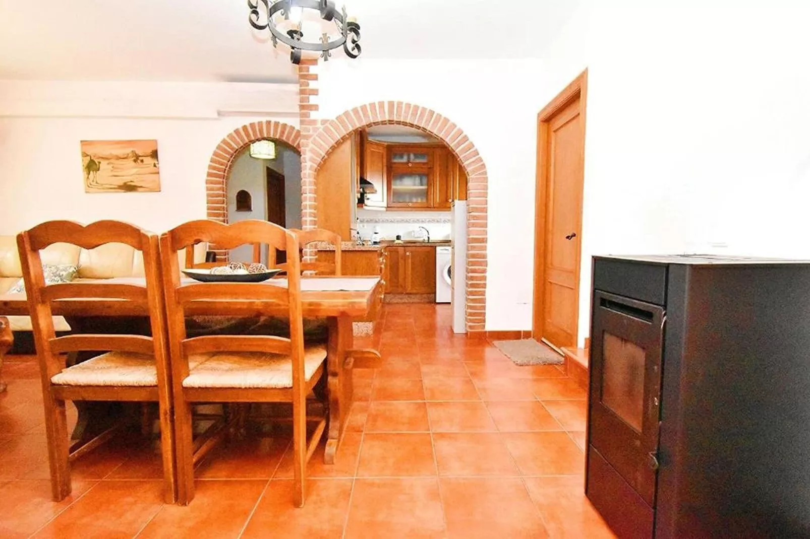 La Casa del Alcor-Eetkamer