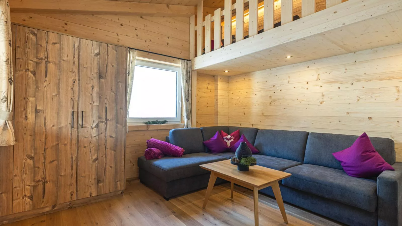 Siedelhütte-Woonkamer