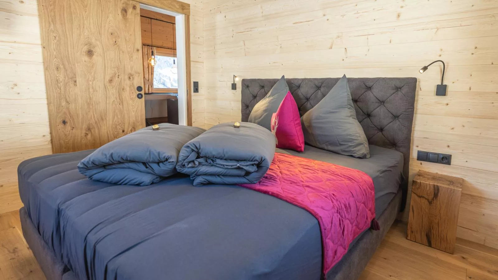 Siedelhütte-Slaapkamer
