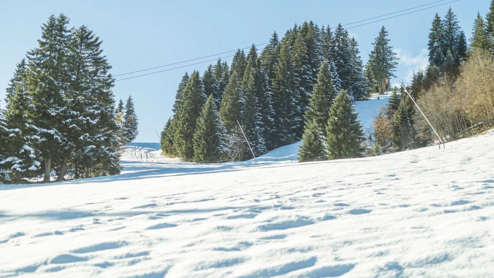 Siedelhütte-Uitzicht winter