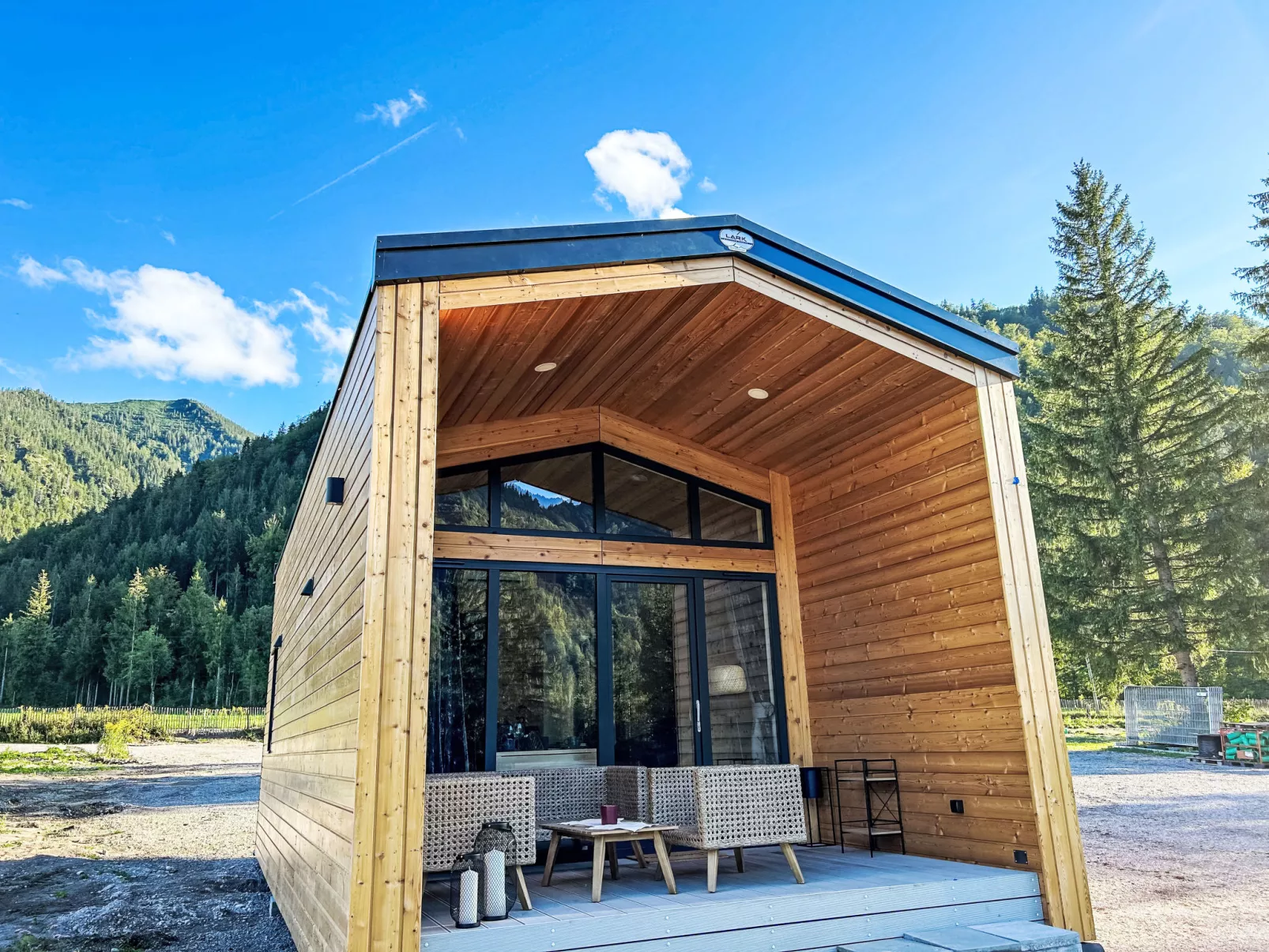 Tiny Haus Glockenalm-Haus zum Glück-Binnen