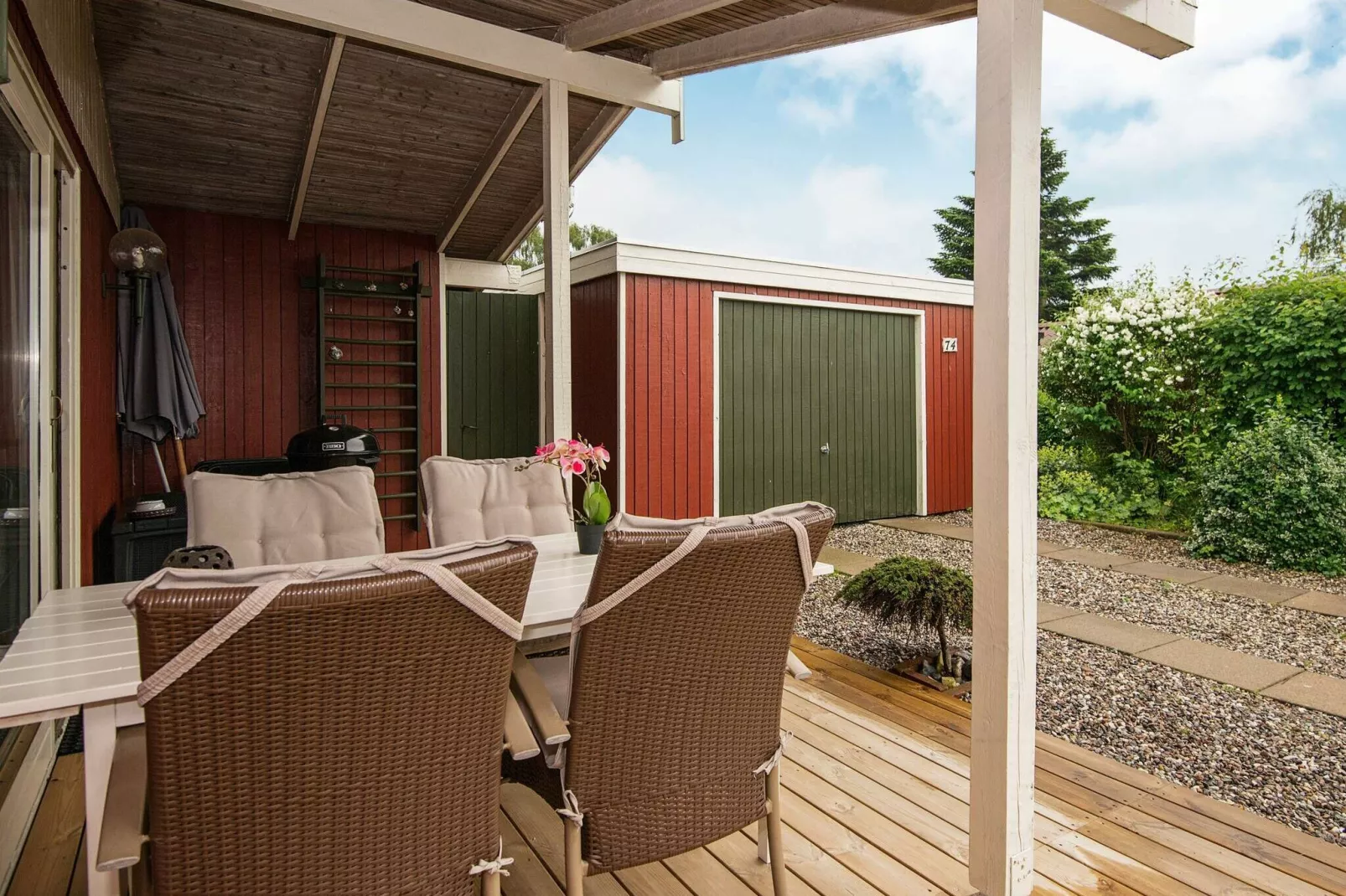 Ruim toevluchtsoord in Rendbjerg-By Traum-Buitenlucht