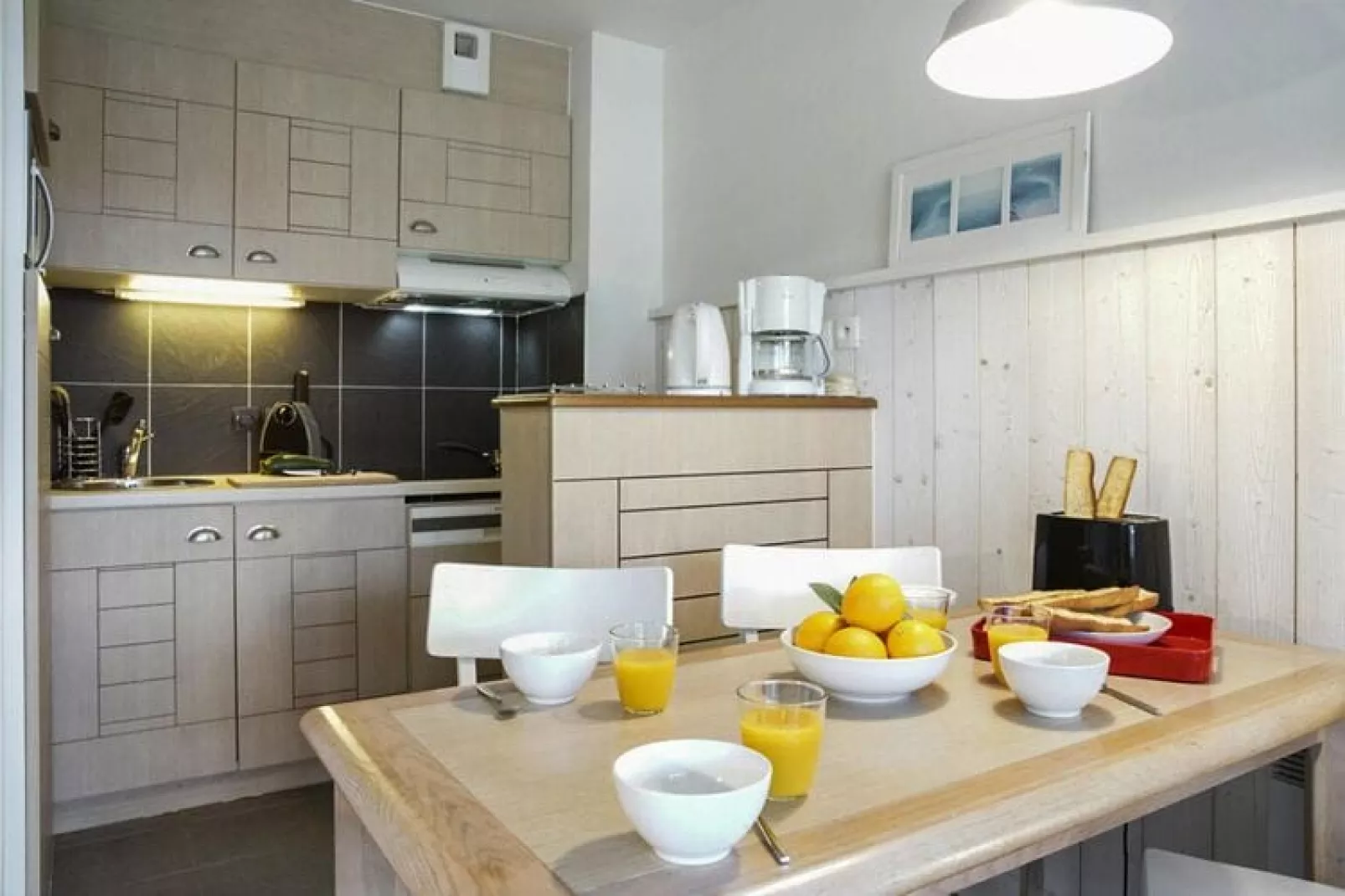 Appartement in Le Crotooy vlakbij de zee-Keuken