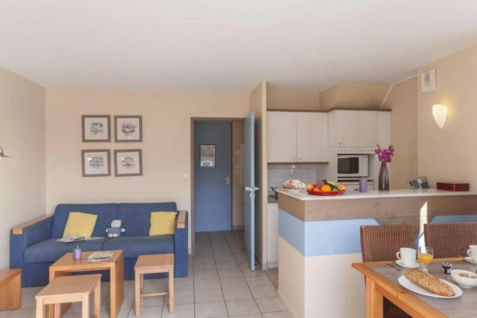 Holiday village Belle Dune Fort-Mahon-Plage - 24 Standard Apt 4 p - 1 bedroom-Keuken