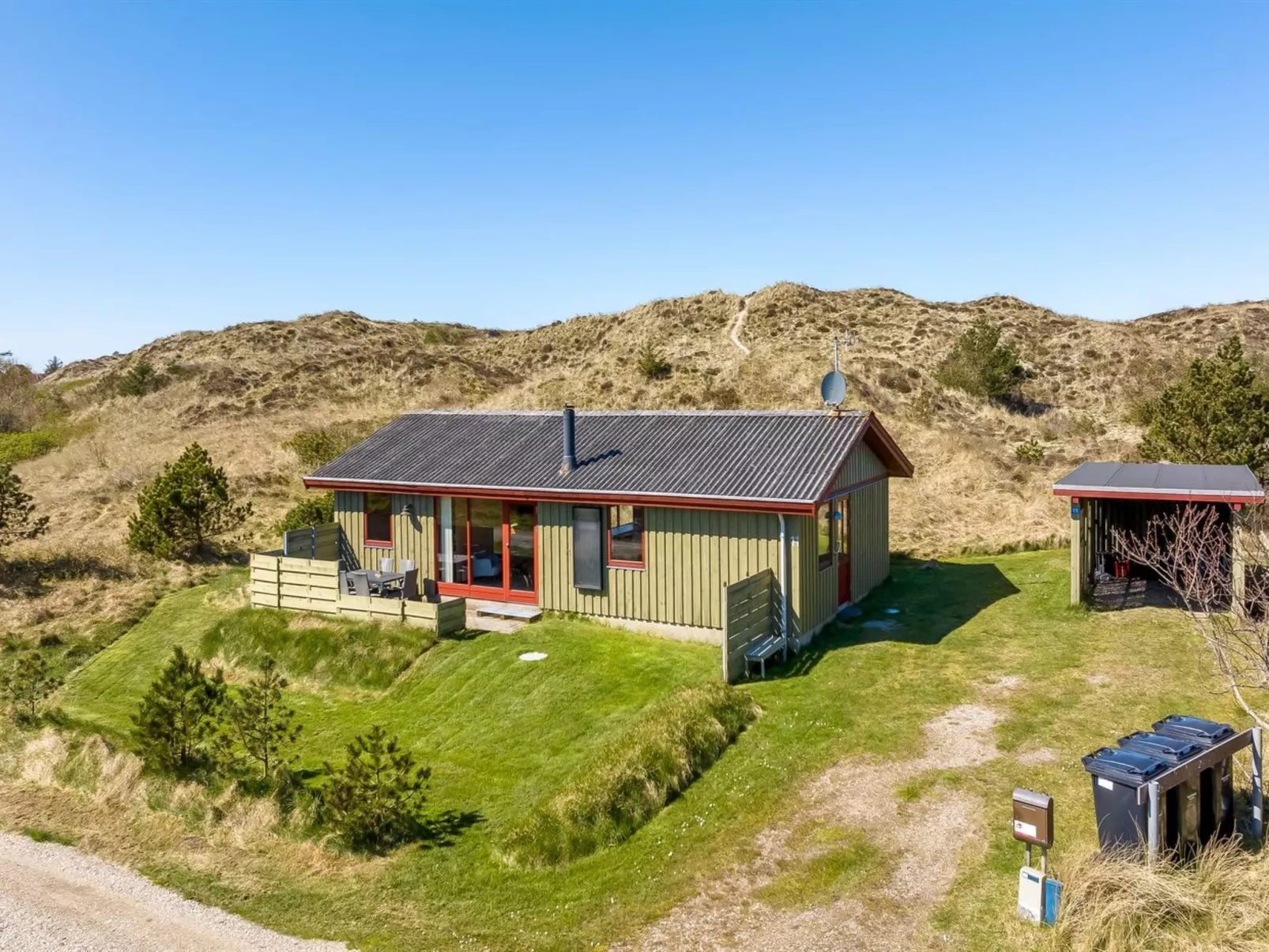 "Frandsine" - 1.2km from the sea-Buiten