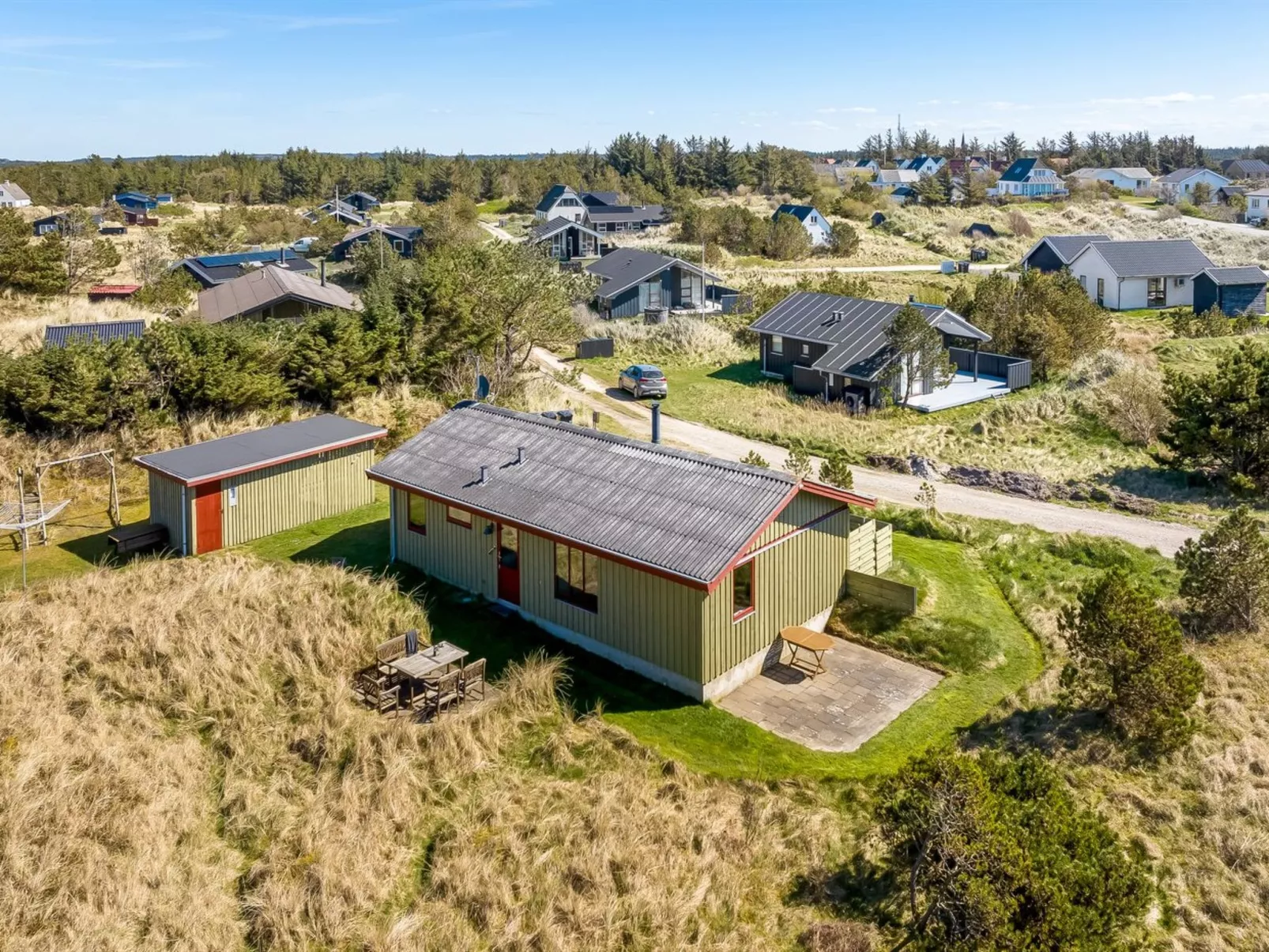 "Frandsine" - 1.2km from the sea-Buiten