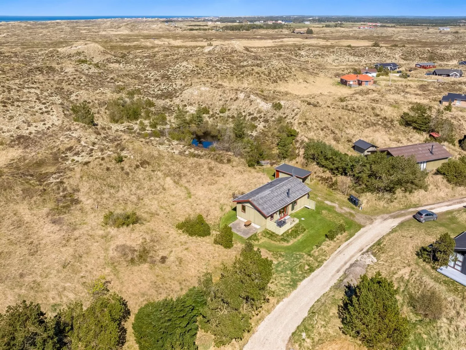 "Frandsine" - 1.2km from the sea-Buiten