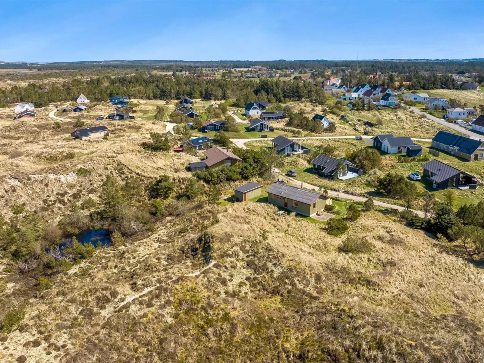 "Frandsine" - 1.2km from the sea-Buiten