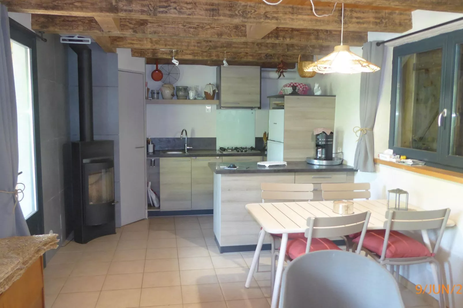 Gîte "Au bord de l'Eau "-Keuken