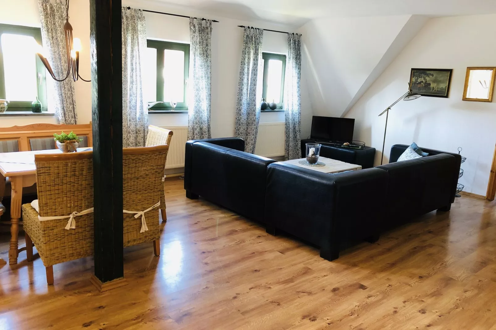 4-Raum-Wohnung Rügen-Woonkamer