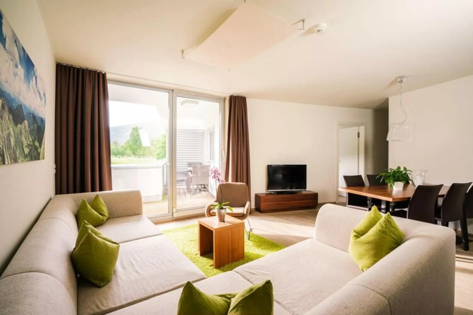 Holiday resort Tauernresidence Radstadt, Radstadt-Familiensuite oder Birdiesuite-Woonkamer