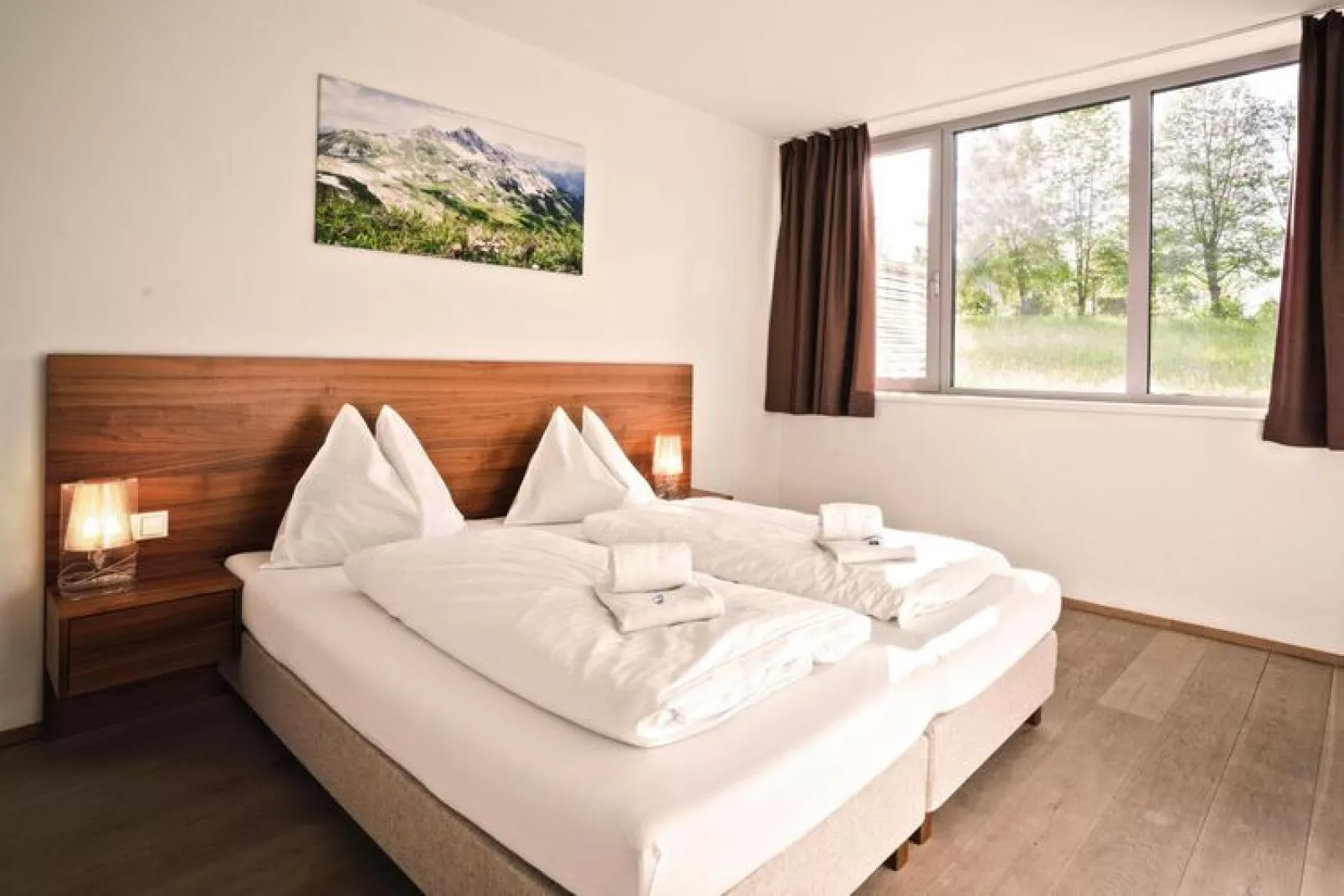 Holiday resort Tauernresidence Radstadt, Radstadt-Familiensuite oder Birdiesuite-Slaapkamer