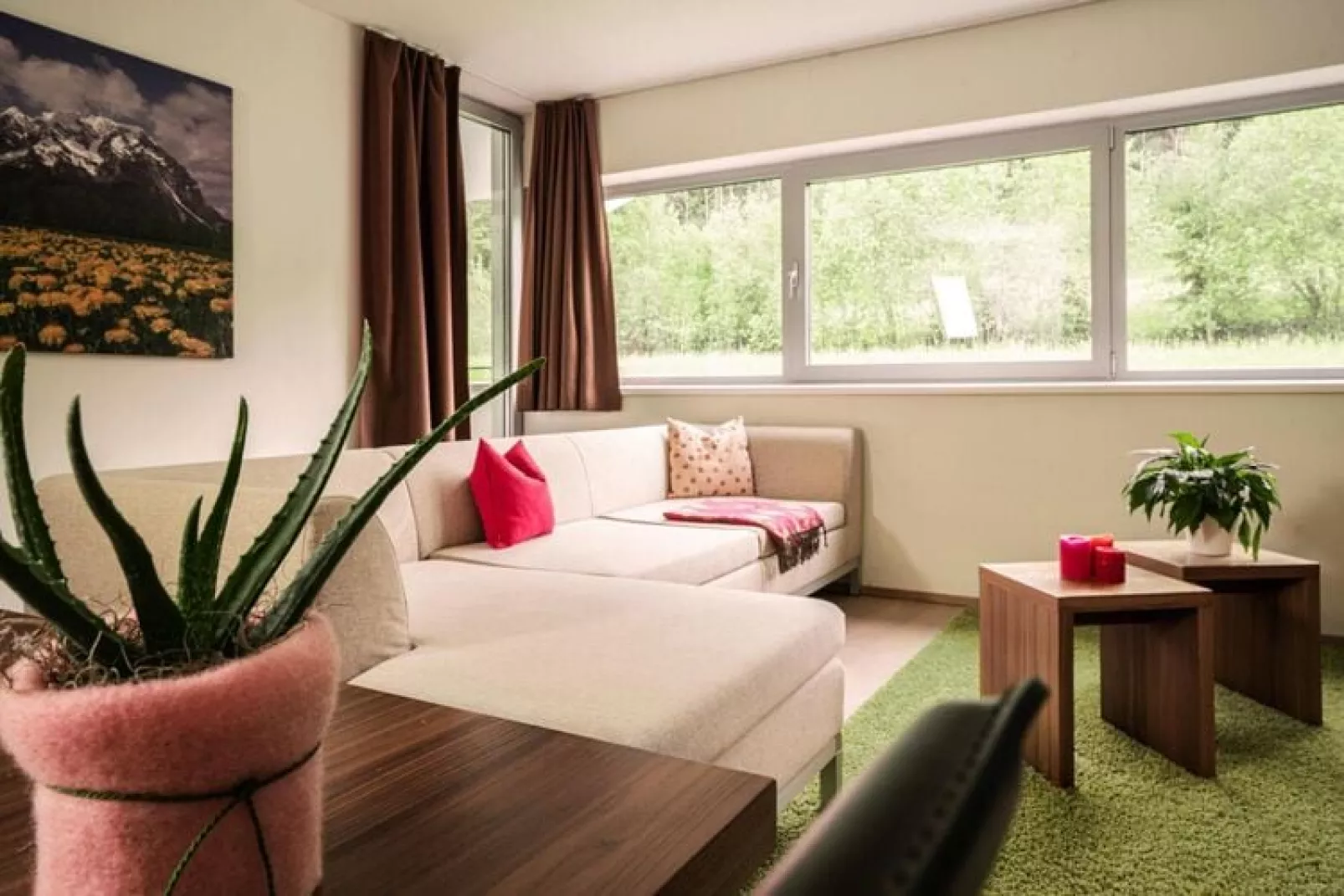 Holiday resort Tauernresidence Radstadt, Radstadt-Familiensuite oder Birdiesuite-Woonkamer