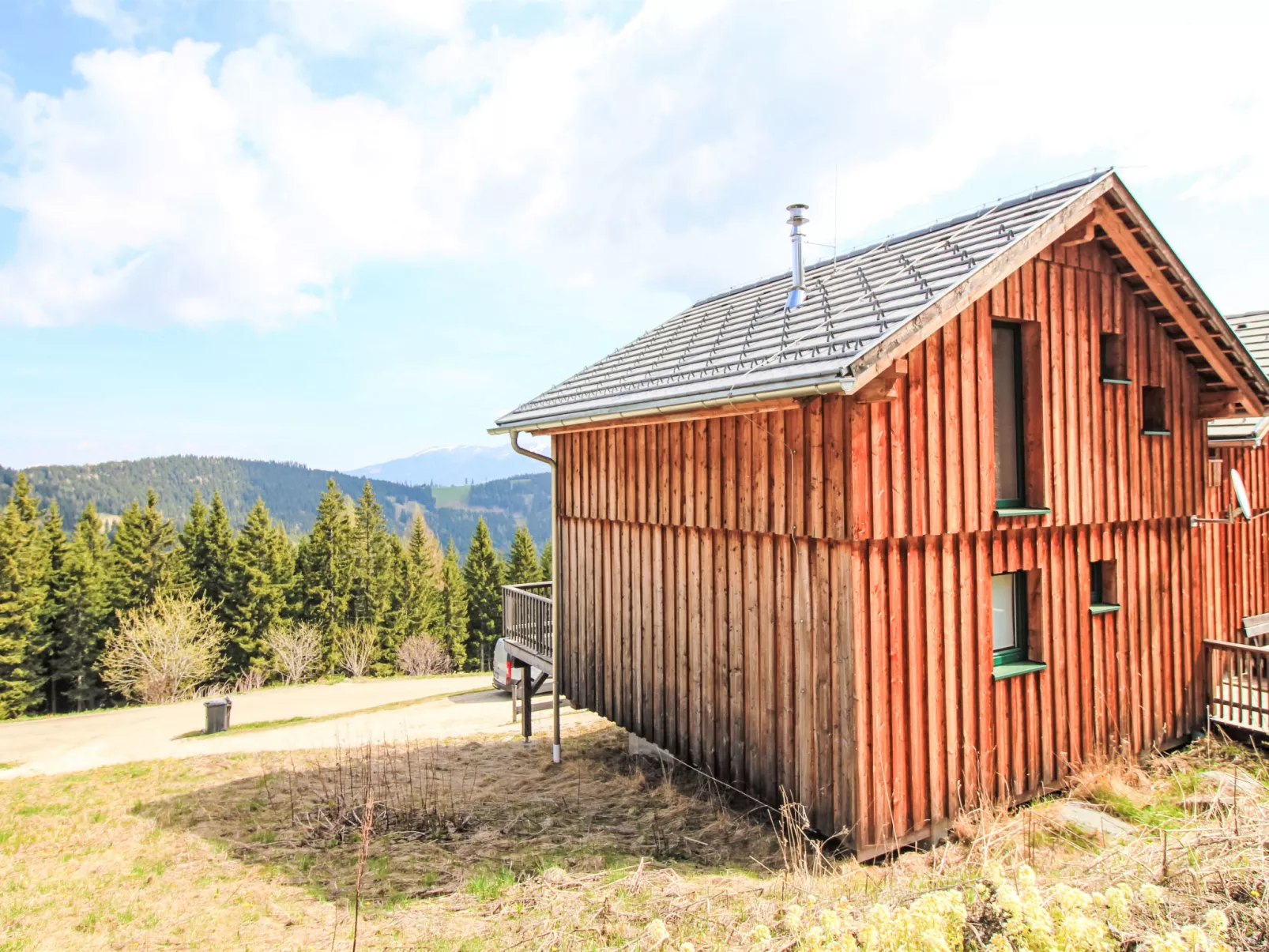 Firewater-Hütte-Buiten