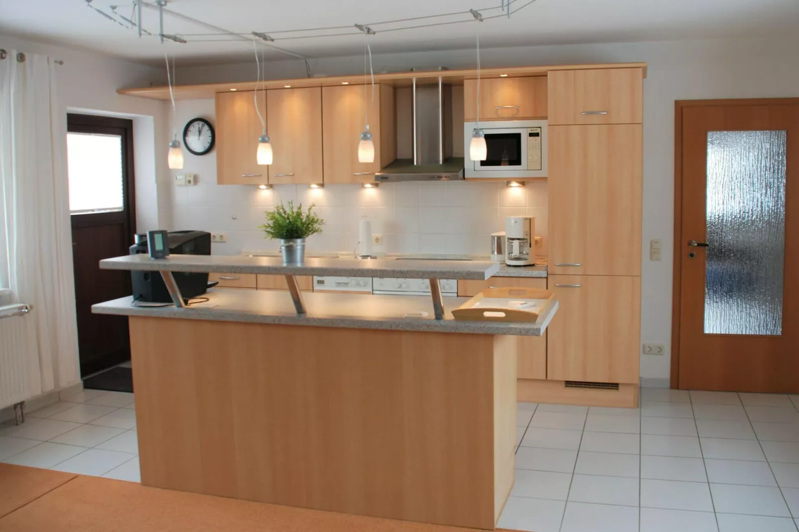 Ferienhaus Im Gutshofpark mit Sauna-Keuken