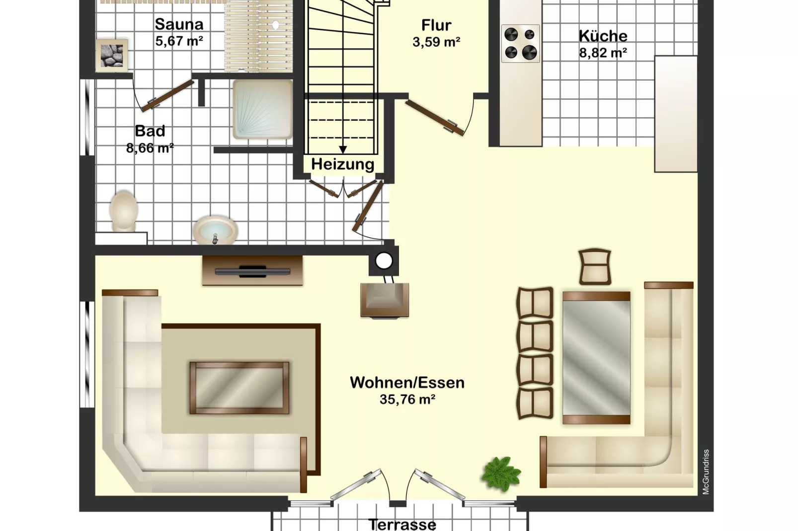 Traumbrise excellent - 5 Schlafzimmer-Sfeer