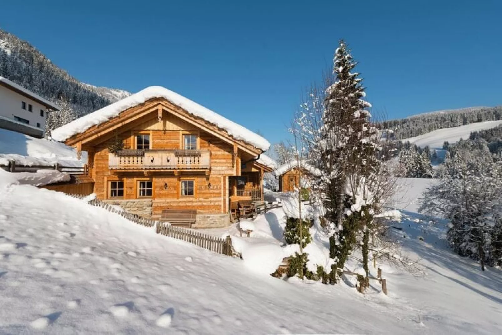 Chalet Steinbock-Buitenkant zomer