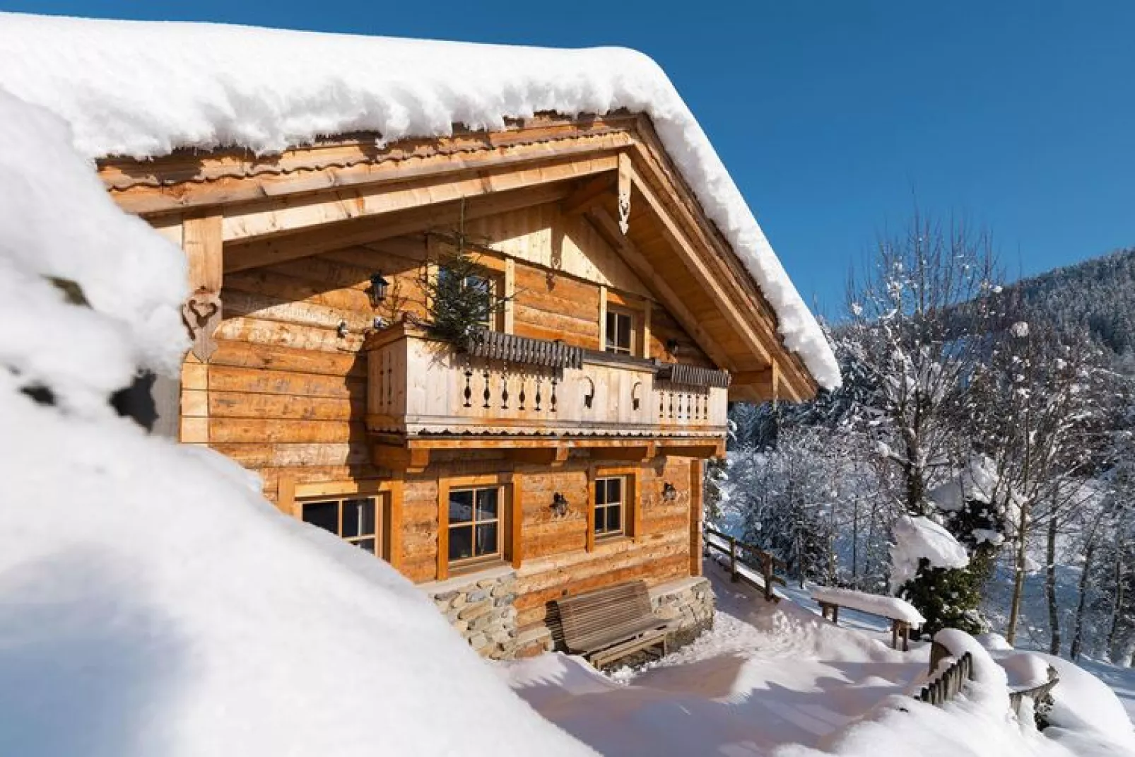 Chalet Steinbock-Buitenkant zomer