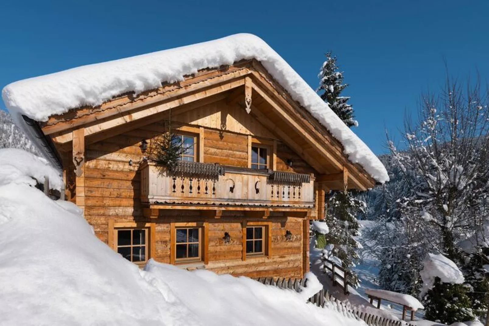 Chalet Steinbock-Buitenkant zomer