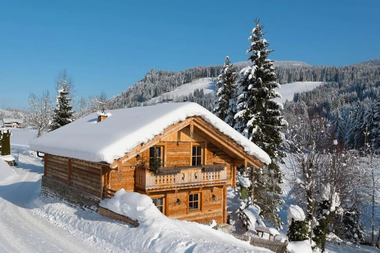 Chalet Steinbock-Buitenkant zomer